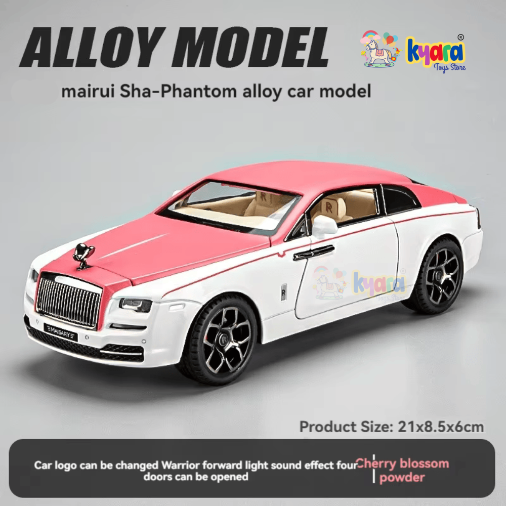 Rolls Royce Wraith Mansory Scale Model Diecast Metalcar - All Size