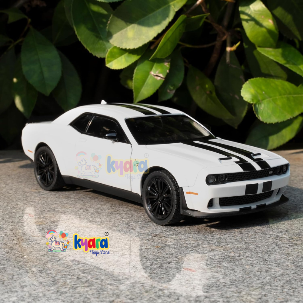 Dodge Challenger Srt Hellcat Scale Model Diecast Metal Car - All Size