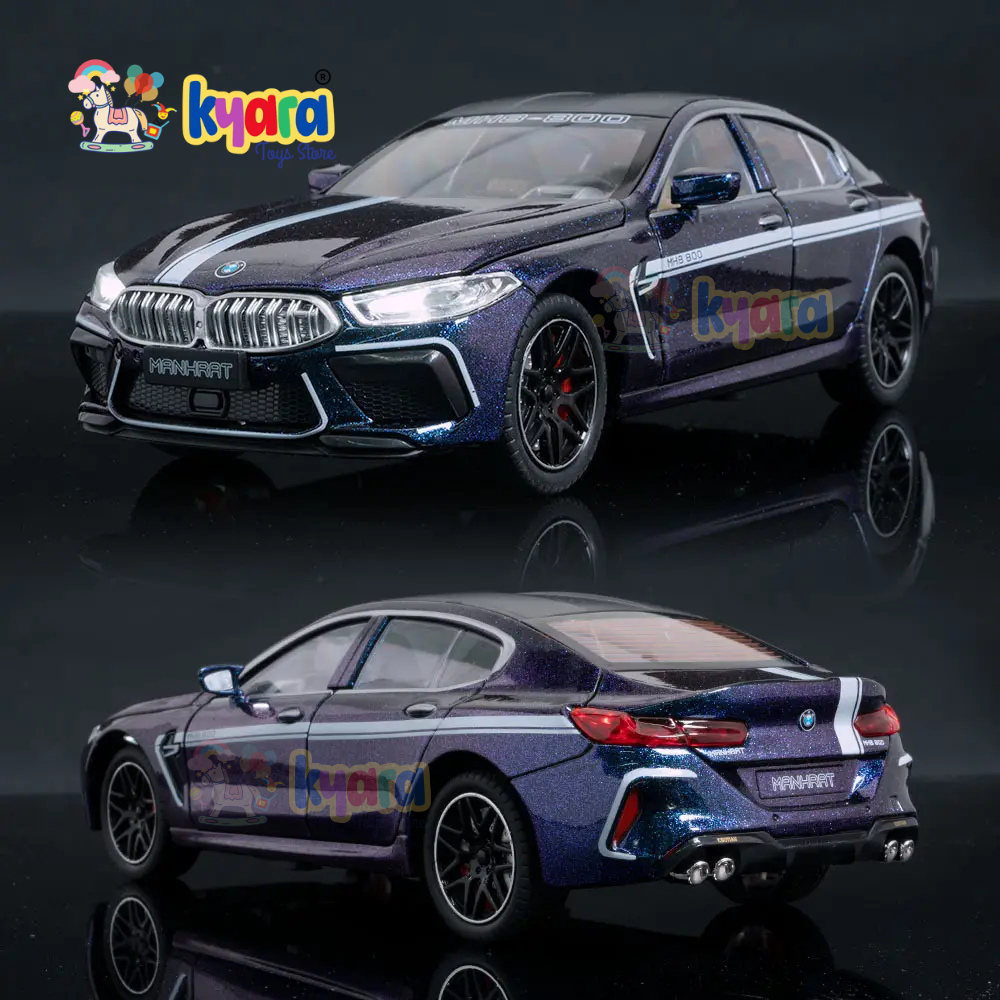 Bmw M8 800 Supercar Scale Model Diecast Metalcar - All Size