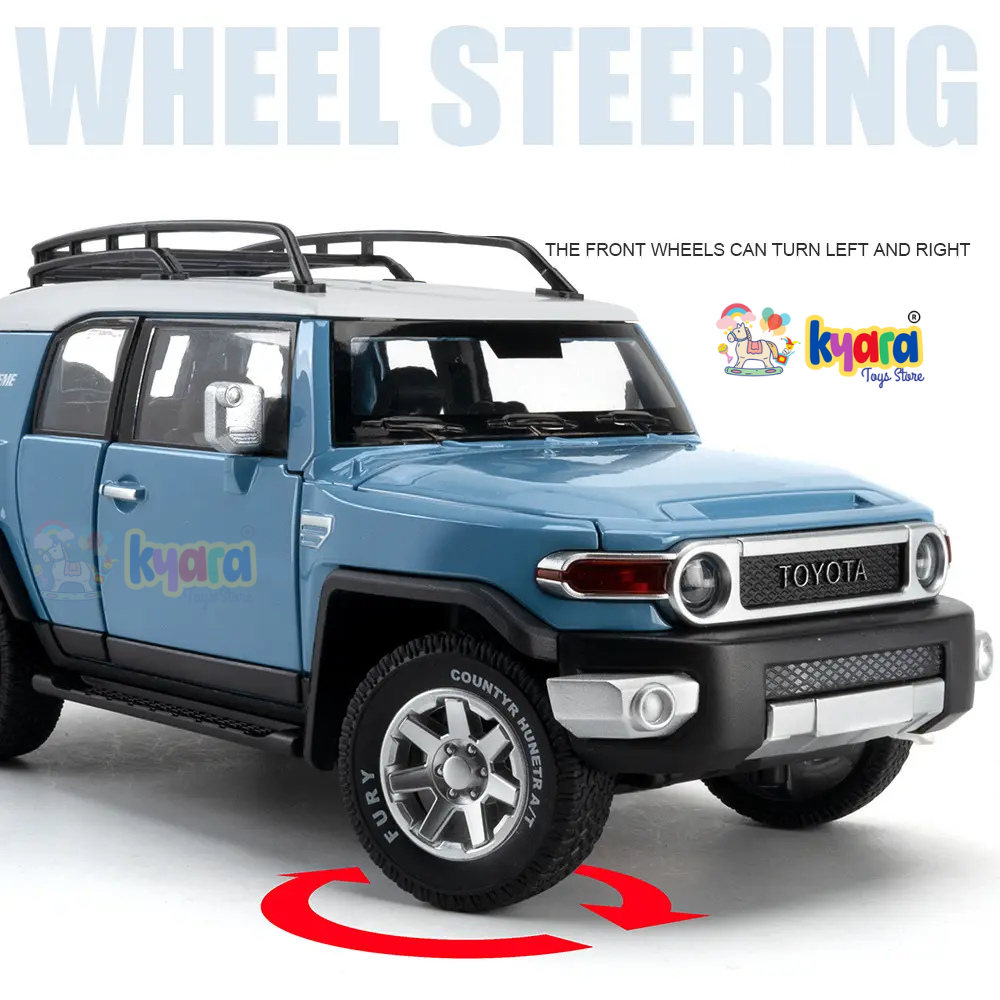 Toyota Fj Cruiser Scale Model Diecast Metalcar