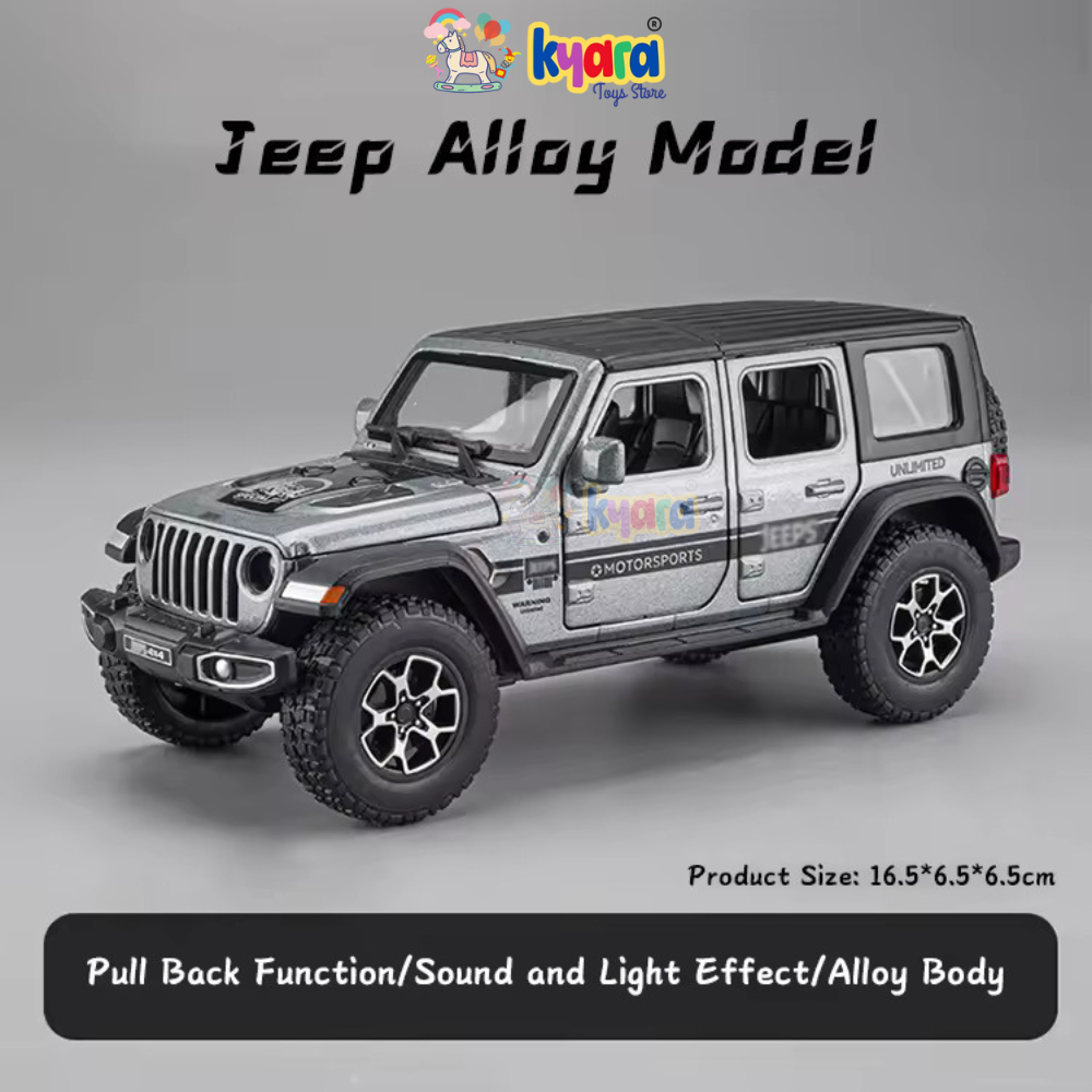 Wrangler Rubicon Thar Jeep Scale Model  Metal Car- All Model