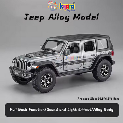 Wrangler Rubicon Thar Jeep Scale Model  Metal Car- All Model