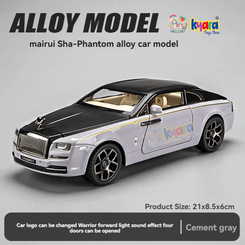 Rolls Royce Wraith Mansory Scale Model Diecast Metalcar - All Size