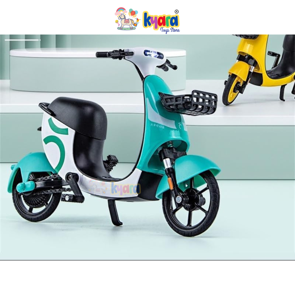 1:8 ALLOY ENERGY ELECTRIC MOTORCYCLE MODEL DIE-CAST METAL TOY ELECTRIC BICYCLE MOTORCYCLE MODEL SOUND AND LIGHT ADULT GIFT MOTORCYCLE MODELS [SIZE:- 16CM*11.2CM*7.4CM]