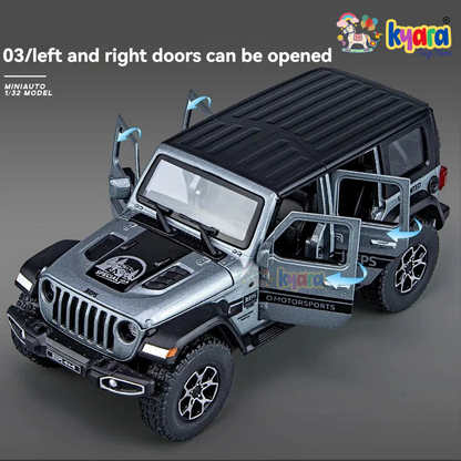 Wrangler Rubicon Thar Jeep Scale Model  Metal Car- All Model