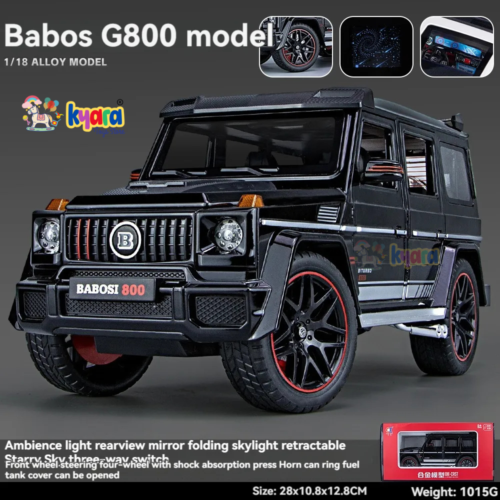 Mercedes-benz G800 Scale Model Diecast Metalcar - All Size