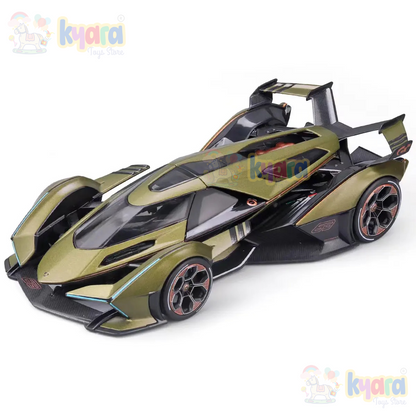 Lamborghini V12 Scale Model Diecast Metalcar - All Size