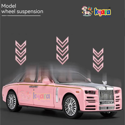 Rolls-royce Phantom White Scale Model Diecast Metalcar - All Size