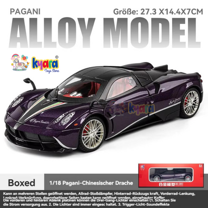Pagani Huayra Scale Model Diecast Metalcar - All Size
