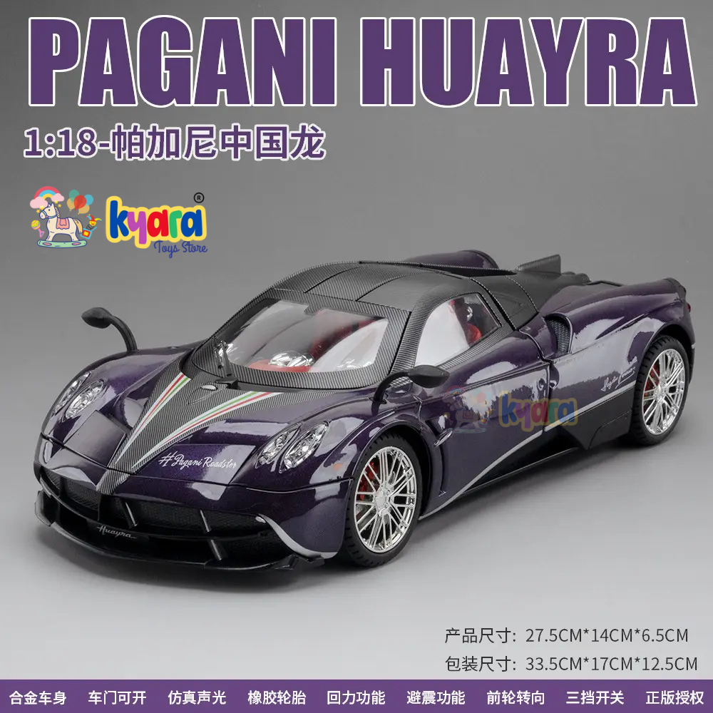 Pagani Huayra Scale Model Diecast Metalcar - All Size
