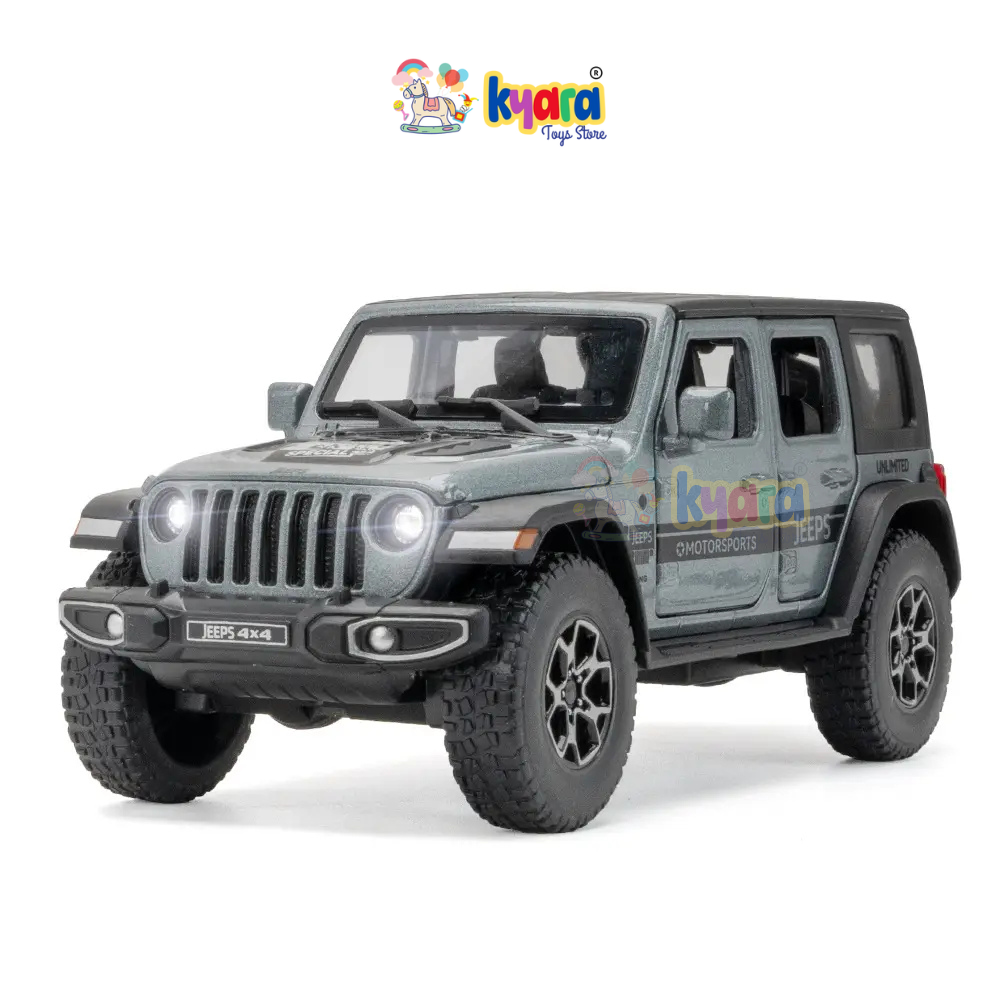 Wrangler Rubicon Thar Jeep Scale Model  Metal Car- All Model