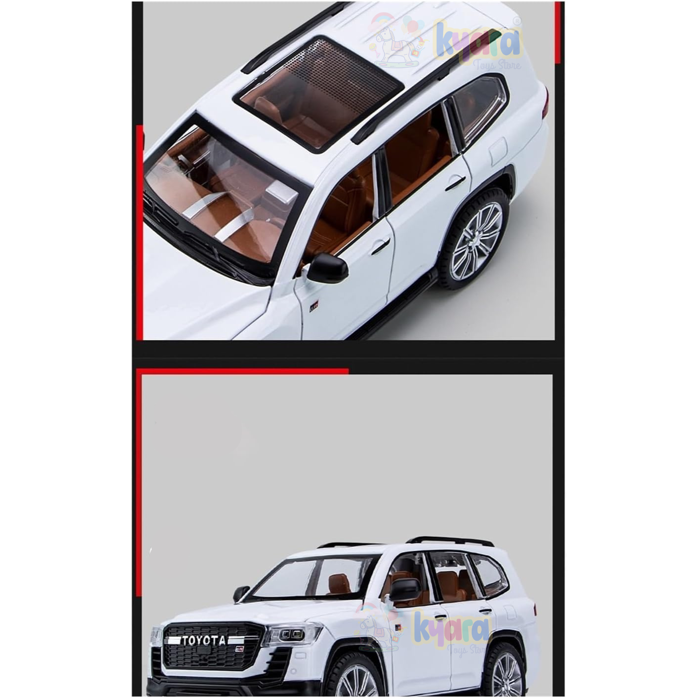 Toyota Land Cruiser Gr Suv Scale Model Diecast Metalcar - All Size