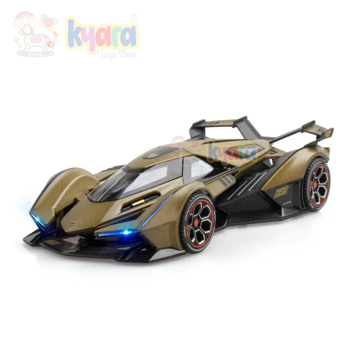 Lamborghini V12 Scale Model Diecast Metalcar - All Size