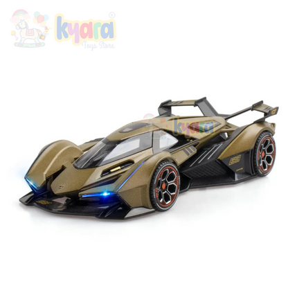 Lamborghini V12 Scale Model Diecast Metalcar - All Size