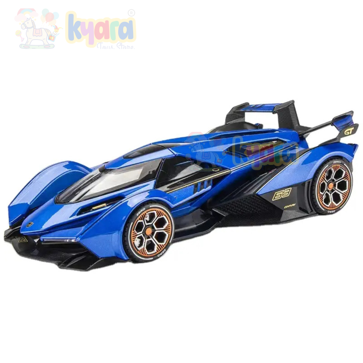 Lamborghini V12 Scale Model Diecast Metalcar - All Size