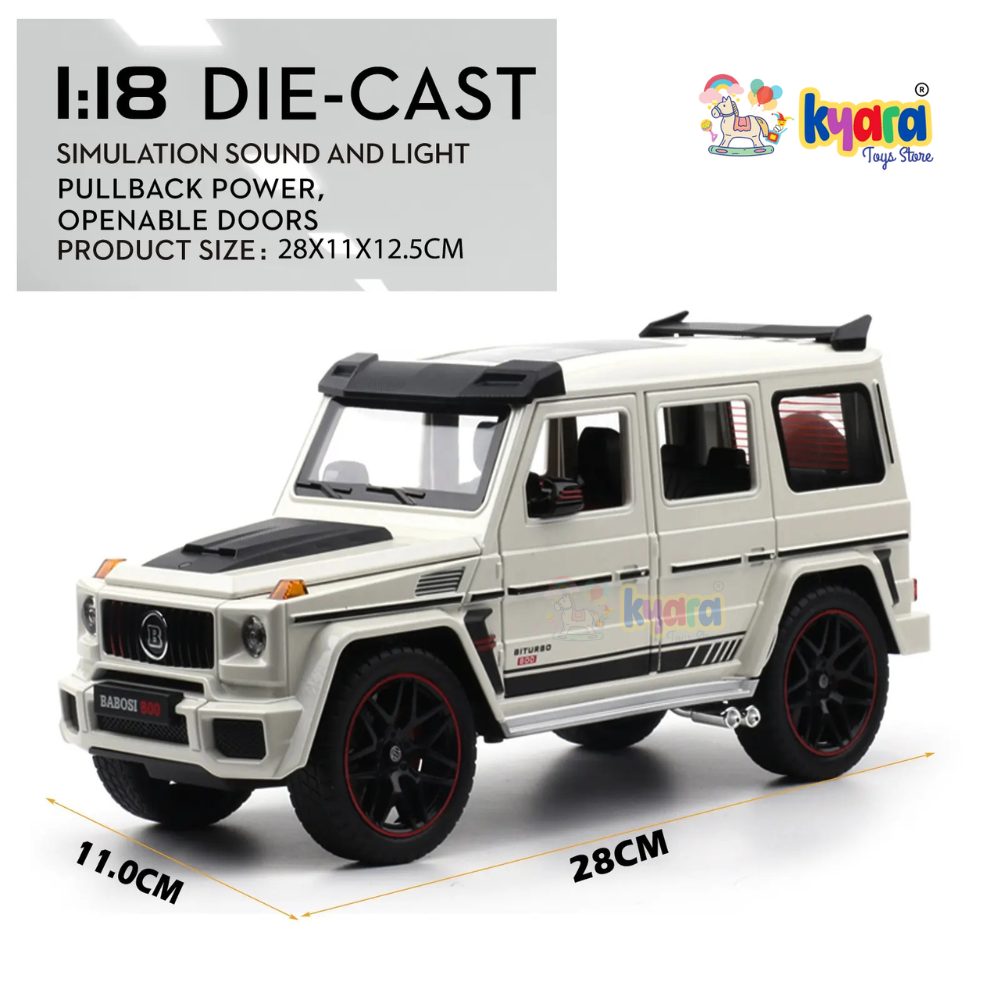 Mercedes-benz G800 Scale Model Diecast Metalcar - All Size