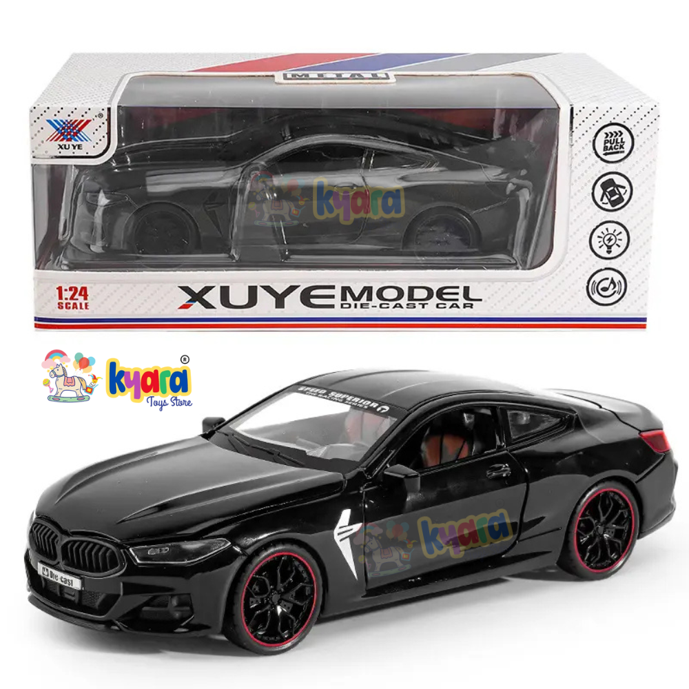 Bmw M8 Sports Scale Model Diecast Metalcar - All Size