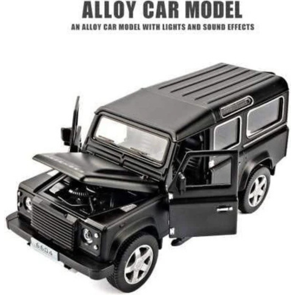 Land Rover Defender Scale Model Diecast Metalcar - All Size