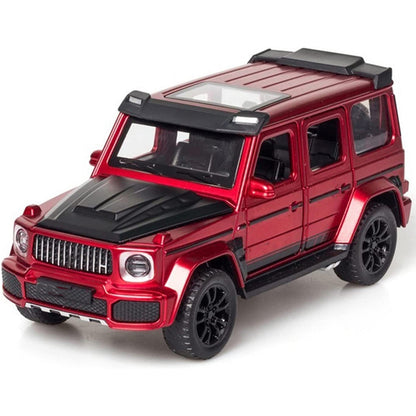 BRABUS 700 SUV 1:32 DIECAST METAL PULLBACK TOY CAR WITH OPENABLE DOORS & LIGHT, MUSIC BOYS CAR FOR KIDS BEST TOYS GIFTS TOYS FOR KIDS [SIZE:-15.5CM*6.5CM*6.5CM]【 MULTICOLOR 】