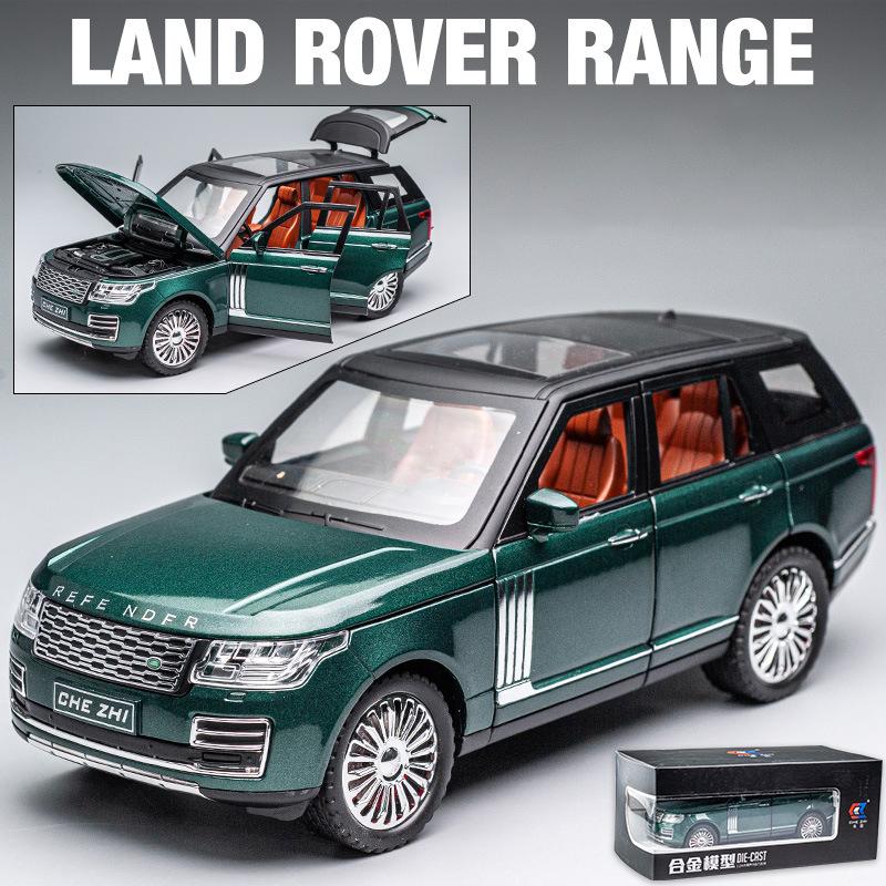 RANGE ROVER BIG SIZE 1 24 DIECAST METAL PULLBACK TOY CAR WITH OPENABLE