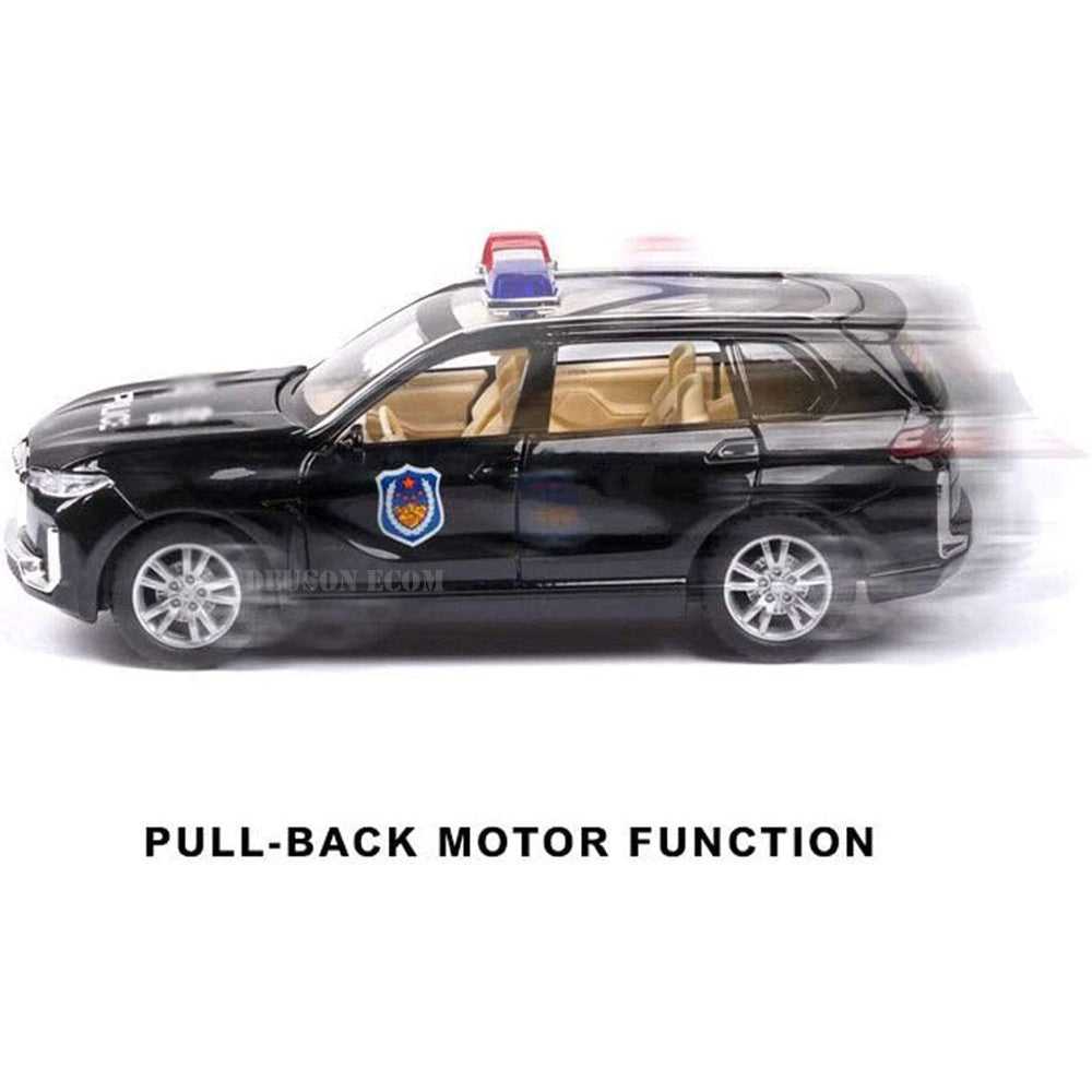 Bmw Police Scale Model Diecast Metalcar - All Size