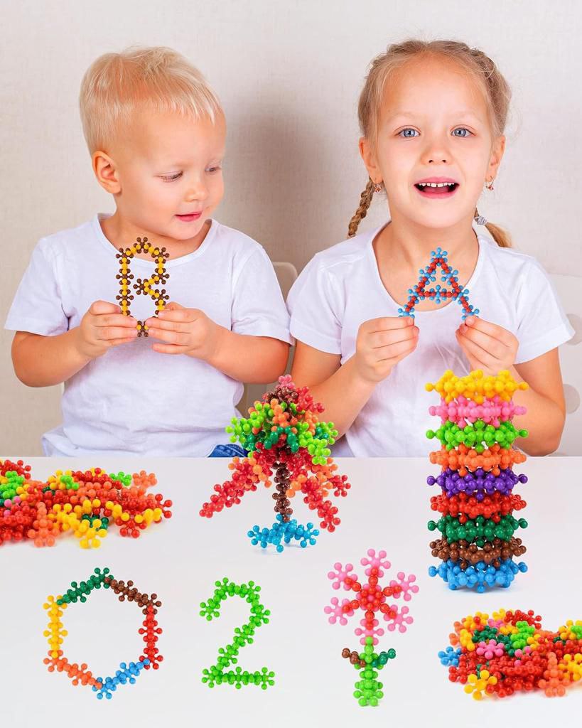 Star Links Activities Educational Building Blocks Toys for Kids Boys Girls Multicolor