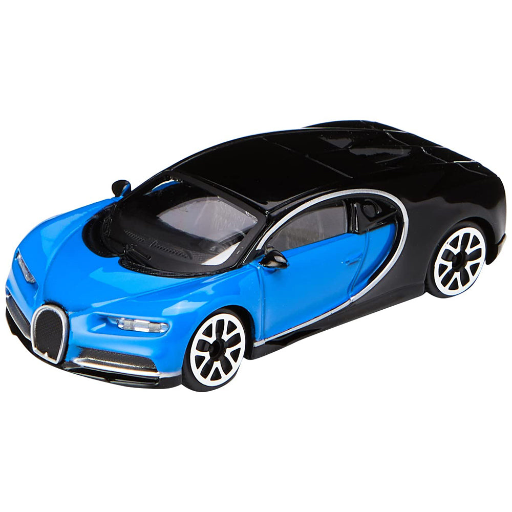 BUGATTI CHIIRON 1:32 TOY CAR METAL PULL BACK DIECAST CAR WITH OPENABLE DOOR AND SOUND LIGHT, GIFTS TOYS FOR KIDS【 MULTICOLOR 】 [SIZE : 14.3CM* 6CM* 3.5CM]