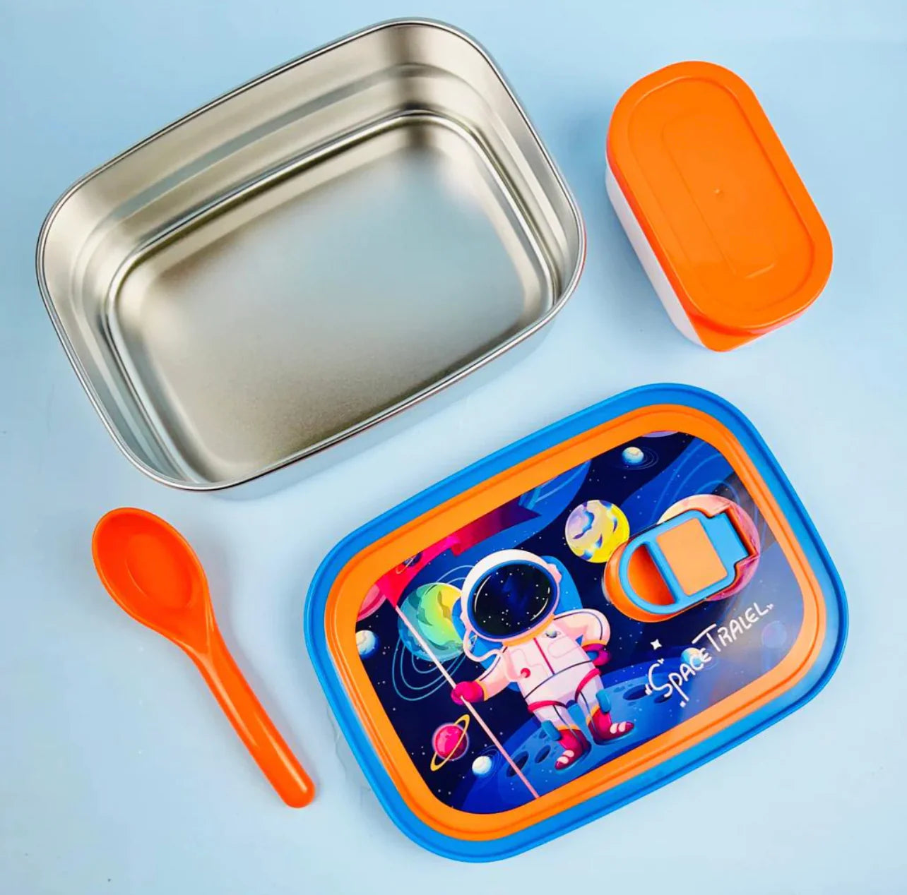 Character Lunchbox with Salad Box